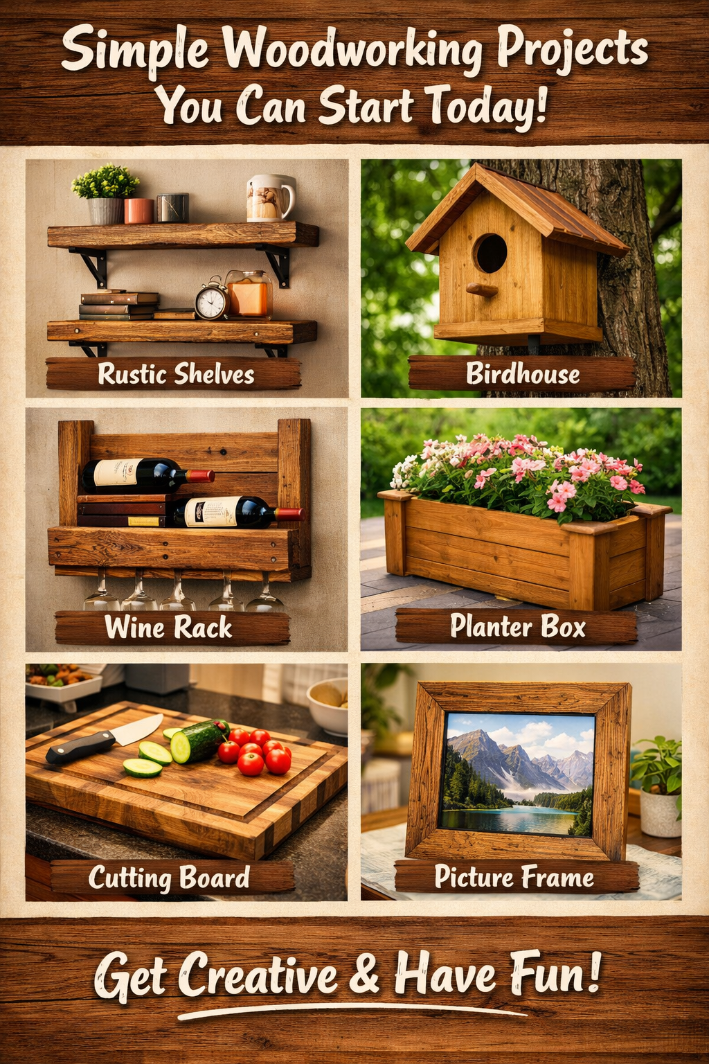 Simple Woodworking Projects You Can Start Today