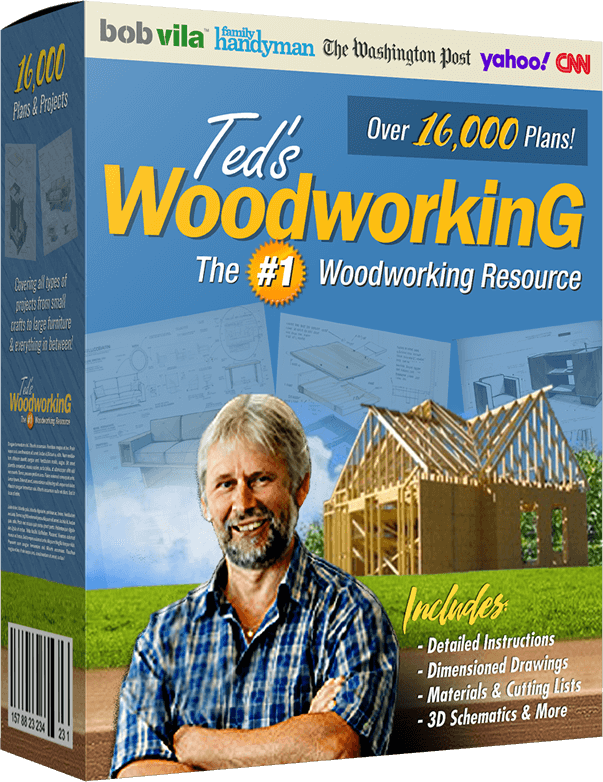 Ted's Woodworking — Complete Package with 16,000+ woodworking plans